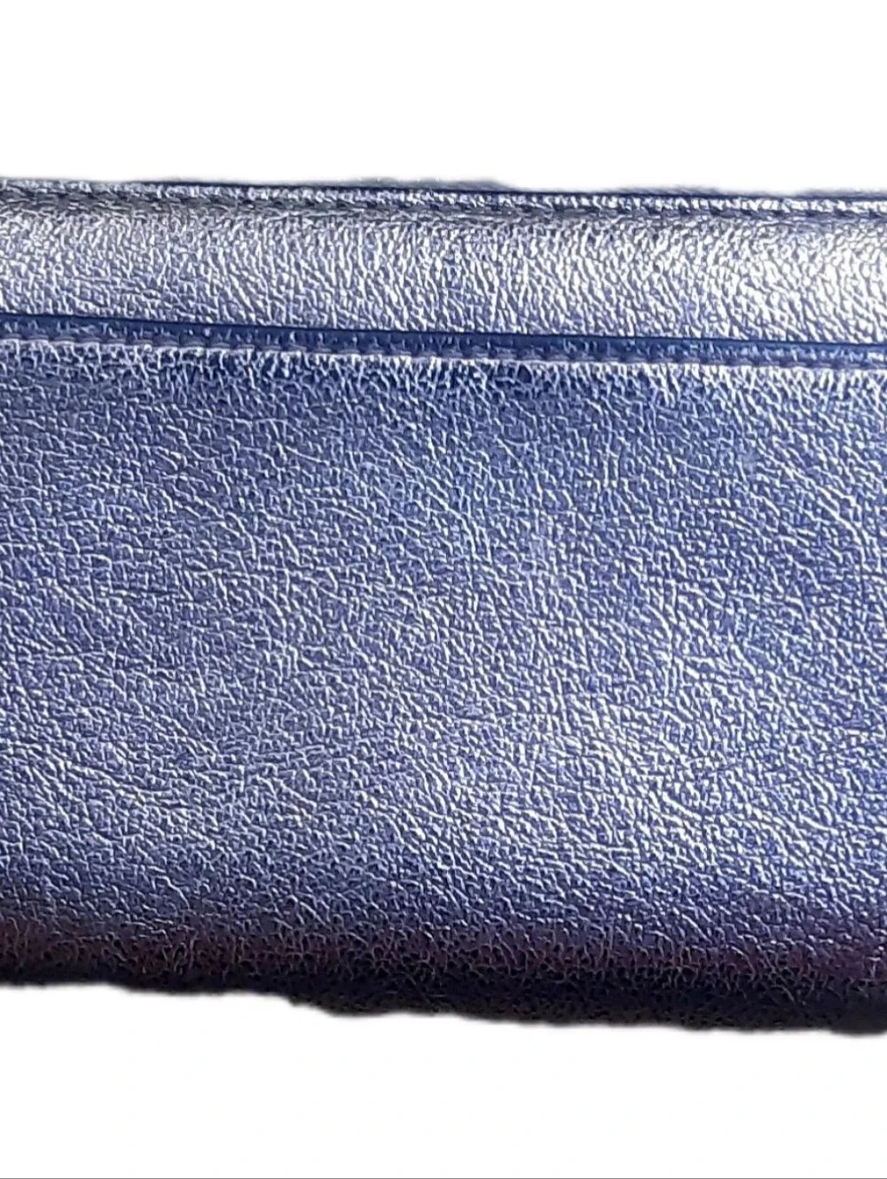 Kate Spade New York metallic finish zip-around continental wallet